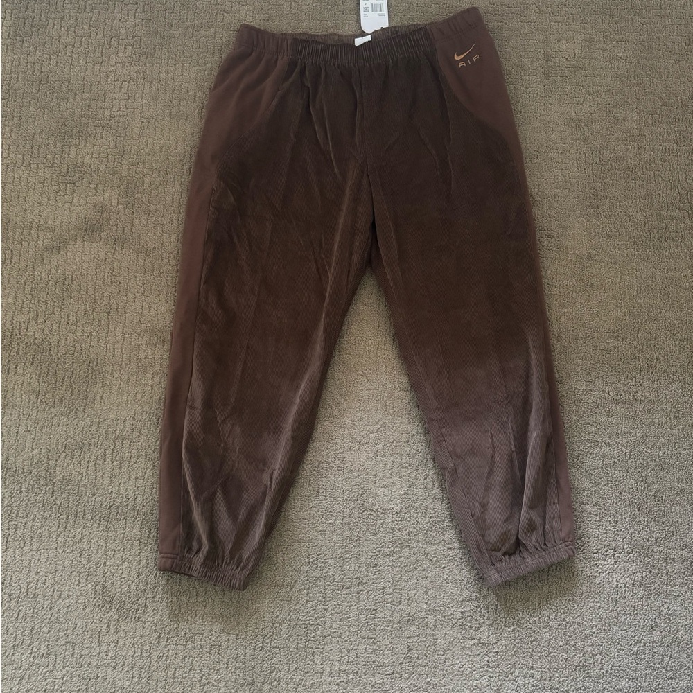 NWT Nike Air Cord Fleece Corduroy Loose Fit Joggers Pants DQ6926 259 XXL $80 - Picture 2 of 5